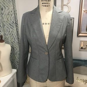 Sino Gray Fitted Blazer